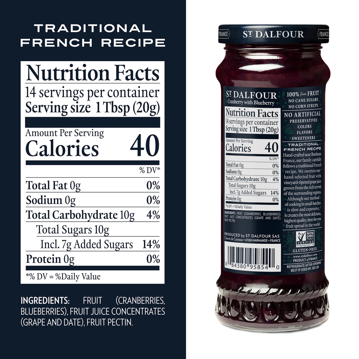 Cranberry with Blueberry