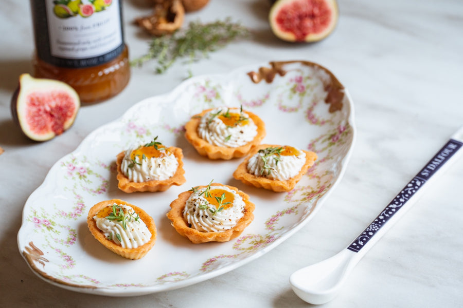 St Dalfour Tartelettes Savory Fig & Goat Cheese