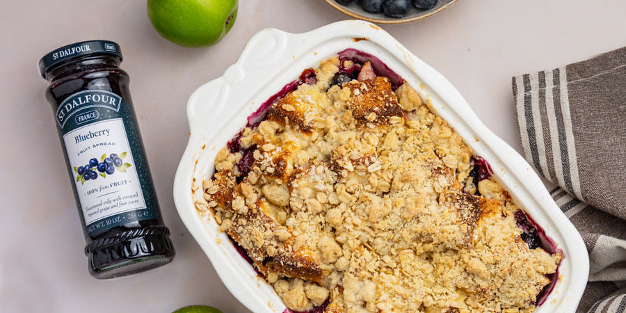 Blueberry Brioche Crumble