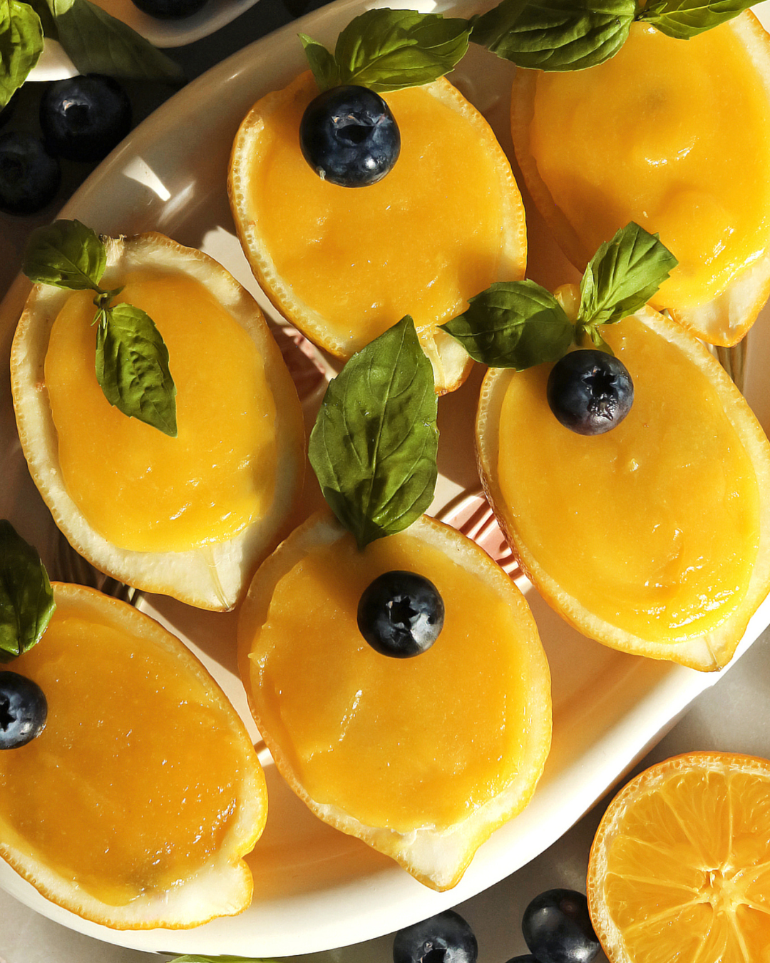No-Bake Lemon Cheesecakes