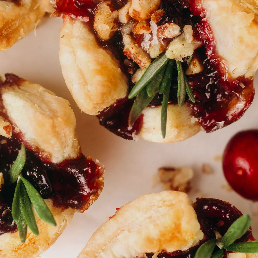 Blueberry & Brie Pastry Bites