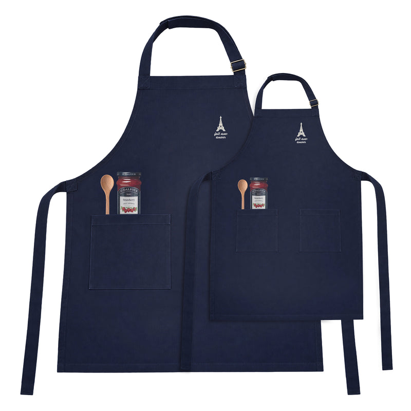 Fait Avec Amour Apron Collection: Chef & Sous Chef Bundle