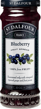 St Dalfour Blueberry Fruit Spread
