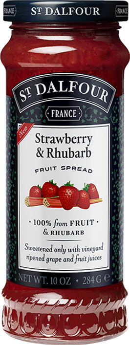 St Dalfour Strawberry & Rhubarb Fruit Spread