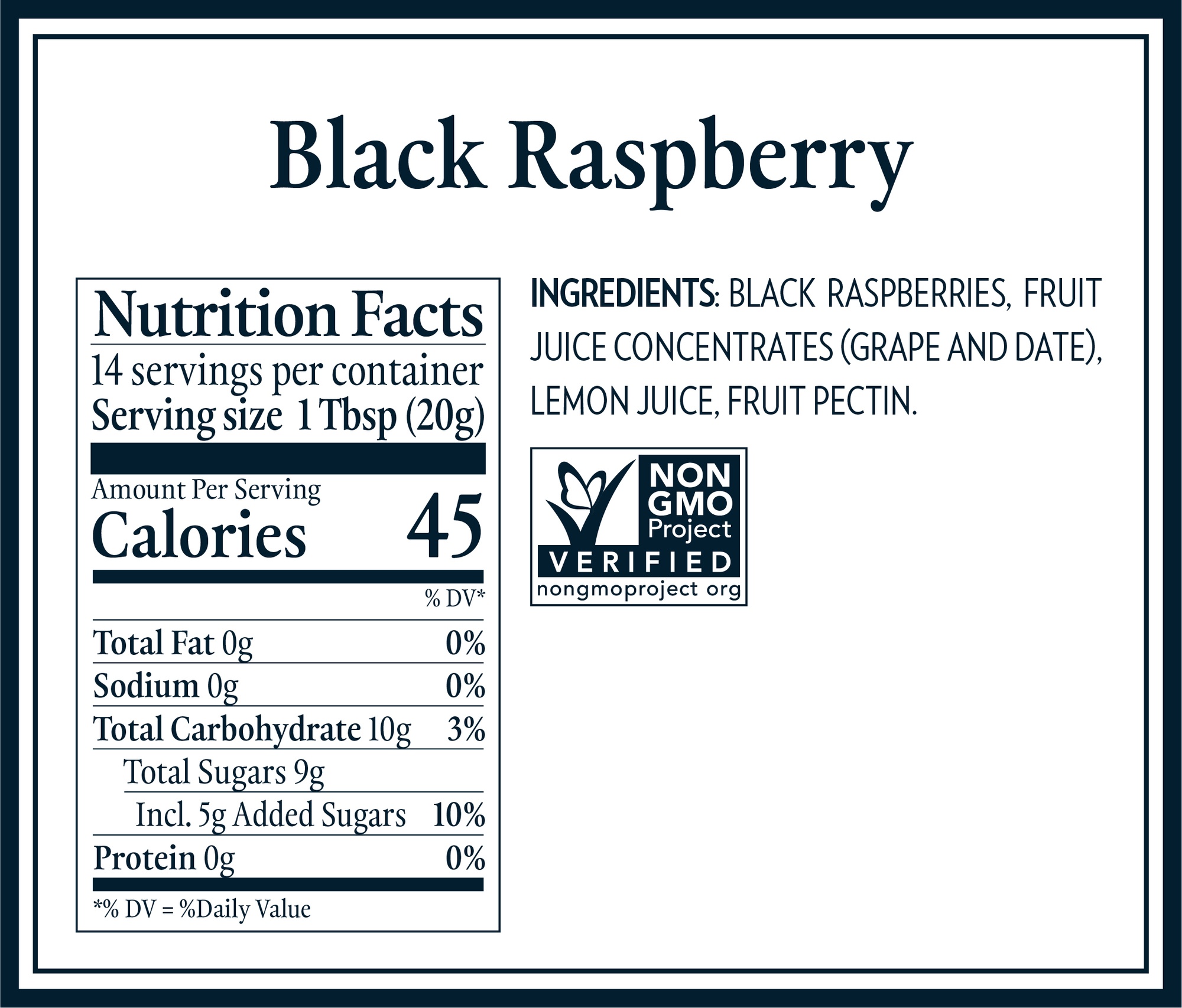 Nutrition Tables & Ingredients_black raspberry