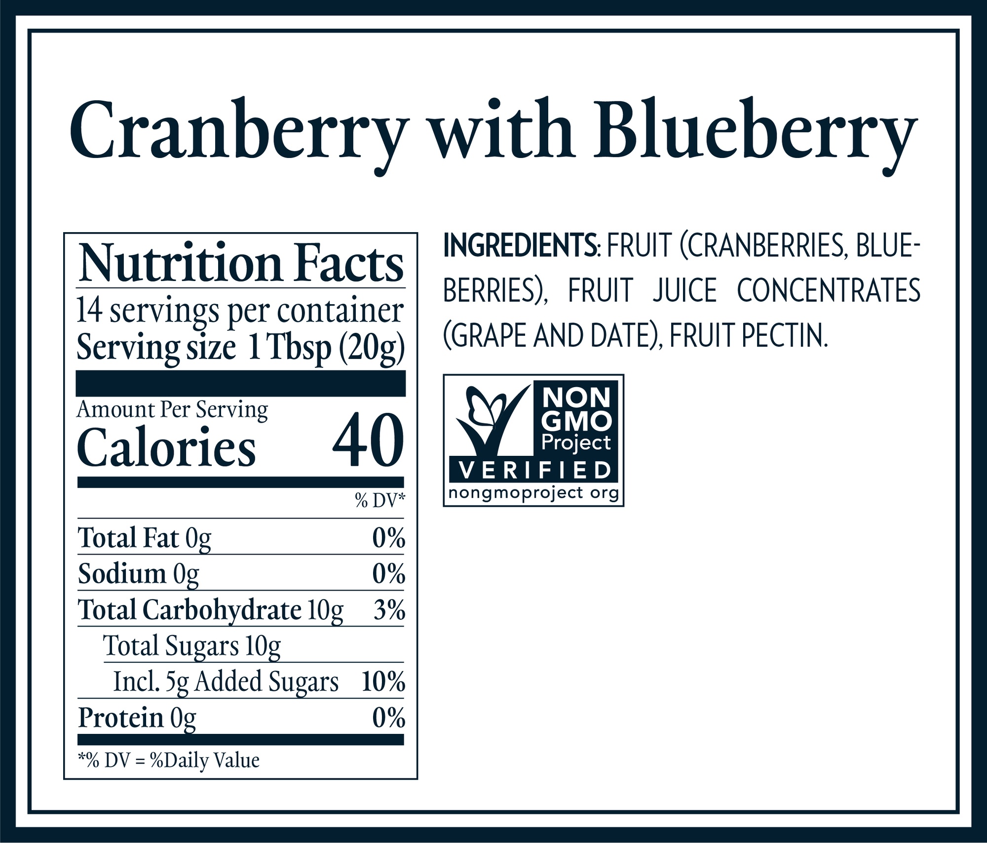 Nutrition Tables & Ingredients_cranberry blueberry