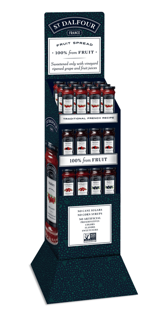 St. Dalfour US Shipper Display