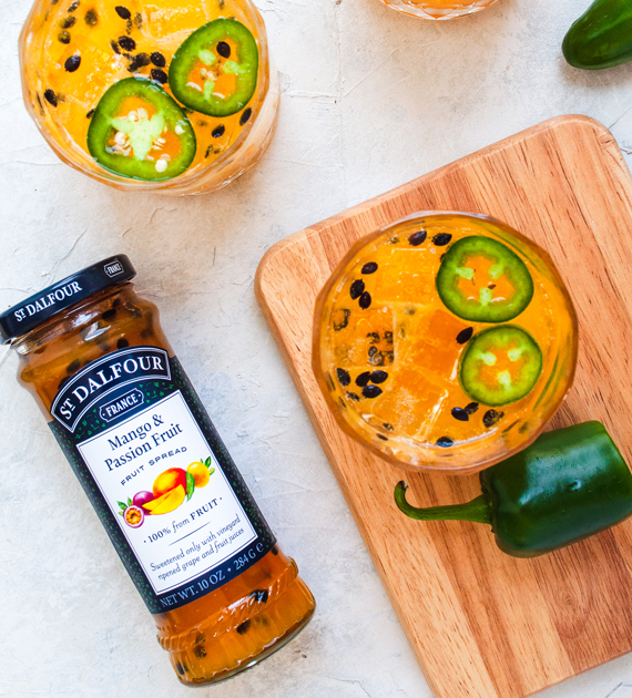 St. Dalfour Mango & Passion Fruit Cocktail